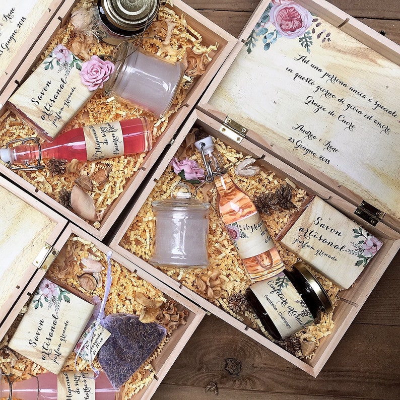Detalles Para Testigos De Boda Romántico solicitud de testigo de caja boda | Etsy