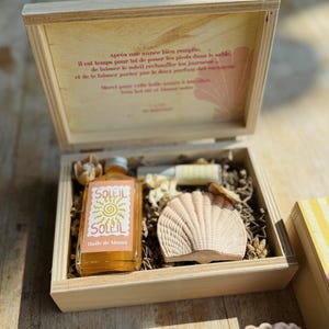 Box Maîtresse, Nounou, "Farniente, Soleil et coquillage"