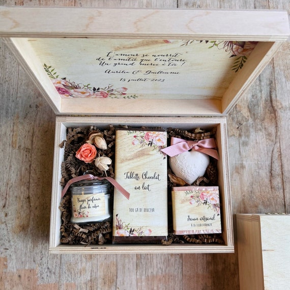 Romantic Box Witness Request, Wedding, Witness Gifts, Mom Gifts