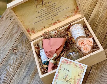 &quot;Happy Mother&#39;s Day&quot; box, witness request, wedding, witness gifts, mother gifts, parent gifts, thank you mother, wedding gifts
