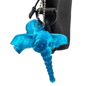 3D Printed Elephant Fidget Toy – Flexible Silent Sensory Animal – Stocking Stuffer – Desk Toy – Keychain – Autism Sensory Gift