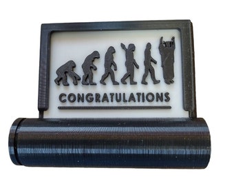 Money Puzzle, Gift Card puzzle, Graduation, 4 inch 3D Puzzle, Maze Puzzle, 3D Printed Puzzle, 3D Printer, PLA, Money box, Puzzle box