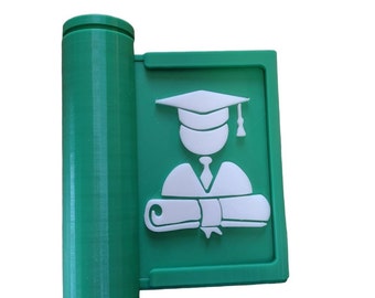 Money Puzzle, Gift Card puzzle, Graduation, 4 inch 3D Puzzle, Maze Puzzle, 3D Printed Puzzle, 3D Printer, PLA, Money box, Puzzle box