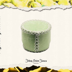 Leather Digital Sewing Pattern: Circular Gift Box Case Decor Printable PDF Download Craft (5 Sizes) &quot;Monanium Vol. I&quot;