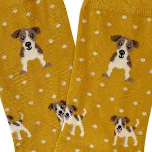 Jack Russell socks, Jack Russell Gift, Beagle Socks, Beagle Gift, Dog Lover Socks, Trainers Socks, Christmas Gift, Stocking Stuffer
