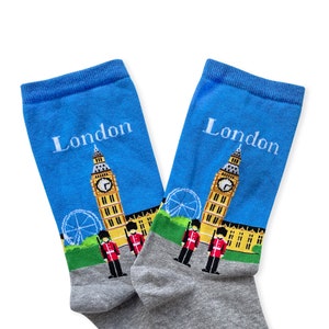 London Socks, London City Socks, Londoner Socks, London Gift Socks, Gift For London Lovers, Cool Socks, Unisex Socks, Gift for Londoner