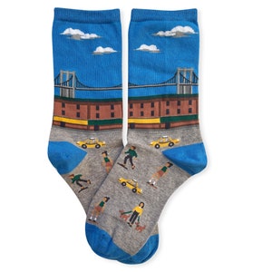 brooklyn city edition socks