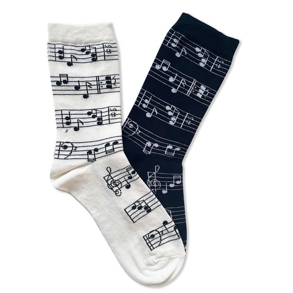 Music Socks Music Notes Socks Musician Socks Music Teacher Etsy UK