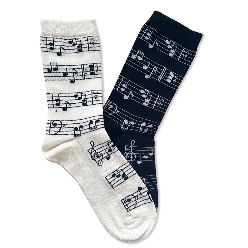 Music Socks Music Notes Socks Musician Socks Music Teacher image 1