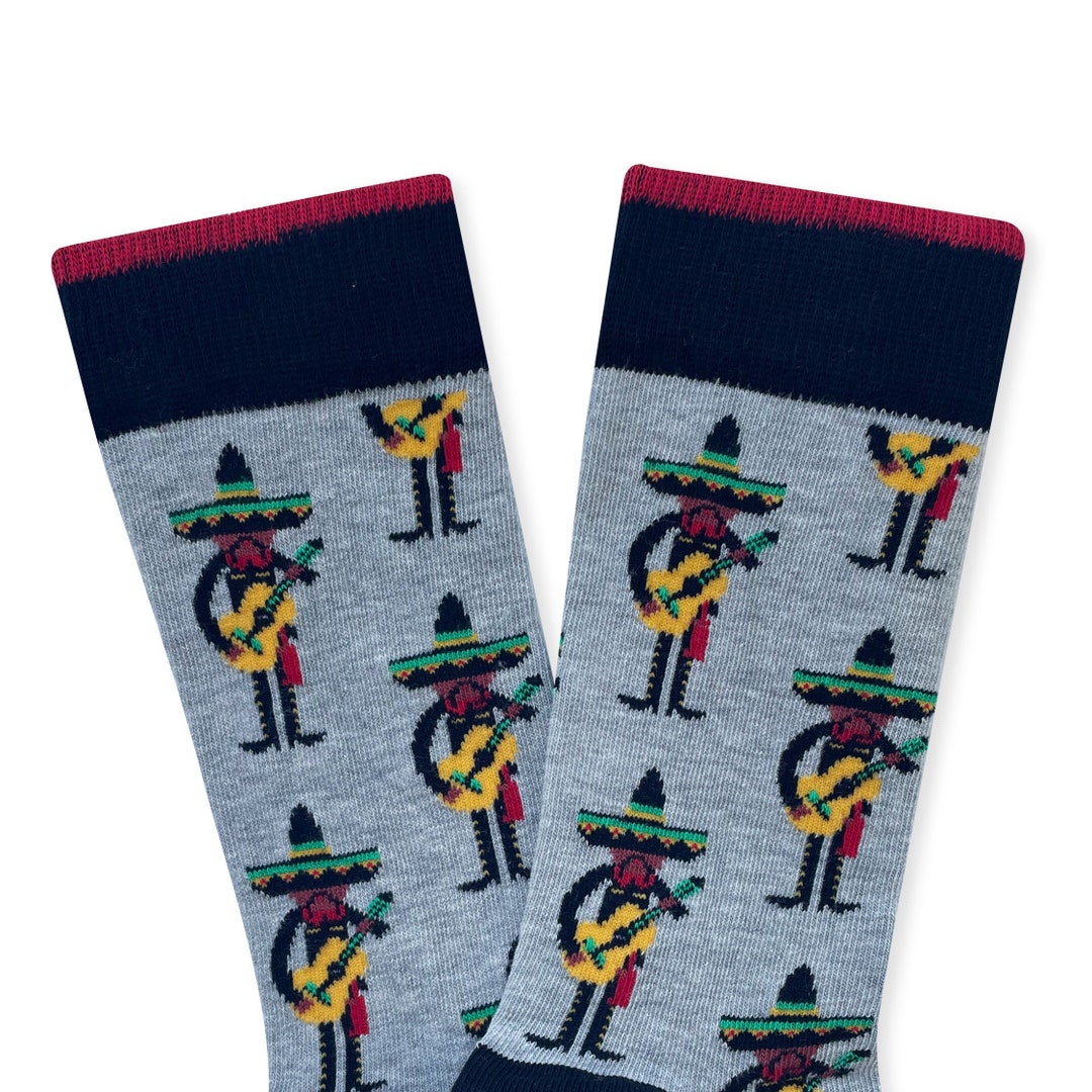 Mariachi Socks Mexican Musician Socks Musician Socks Etsy