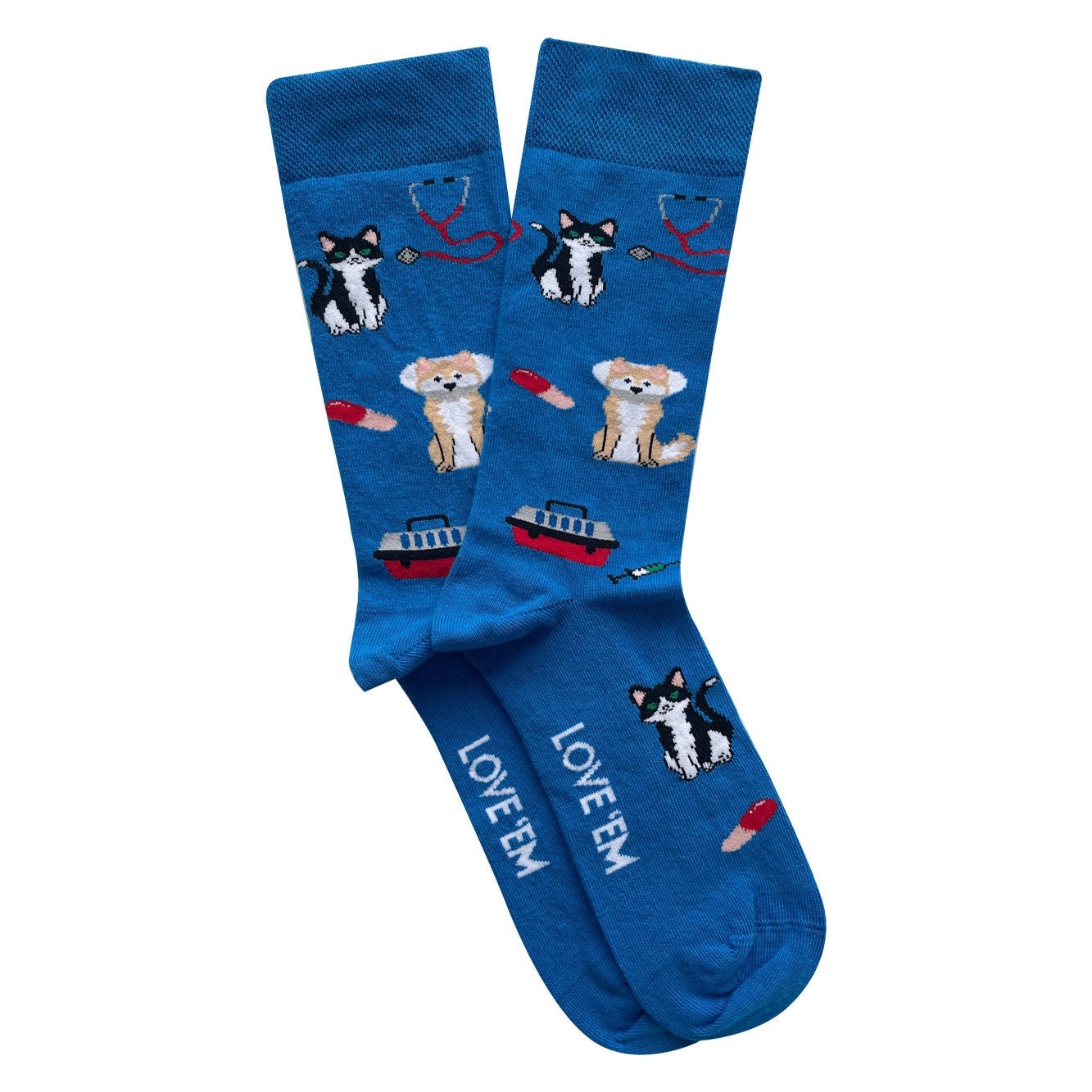 TwoSocks Chaussettes De Père Noël Pour Hommes Et Femmes, Chaussettes Drôles Et Chaussettes De Chaussettes Cadeau En Coton, Taille Unique, One Size