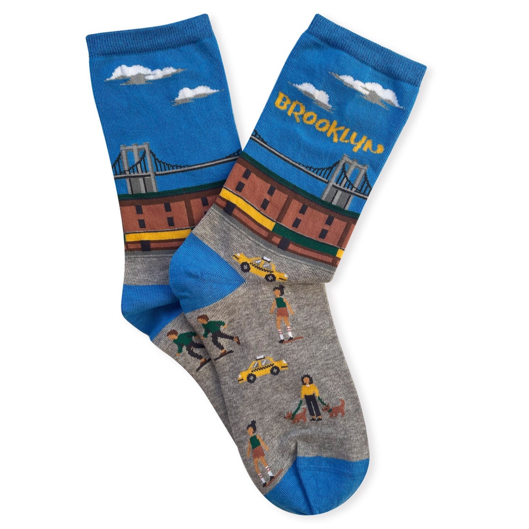 brooklyn city edition socks