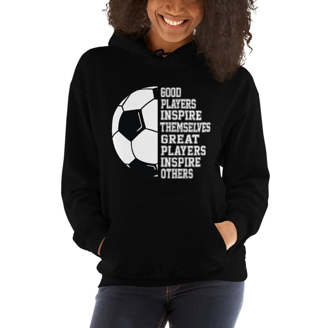 Soccer Gift Hoodie / Girls Soccer / Soccer Saying / Etsy