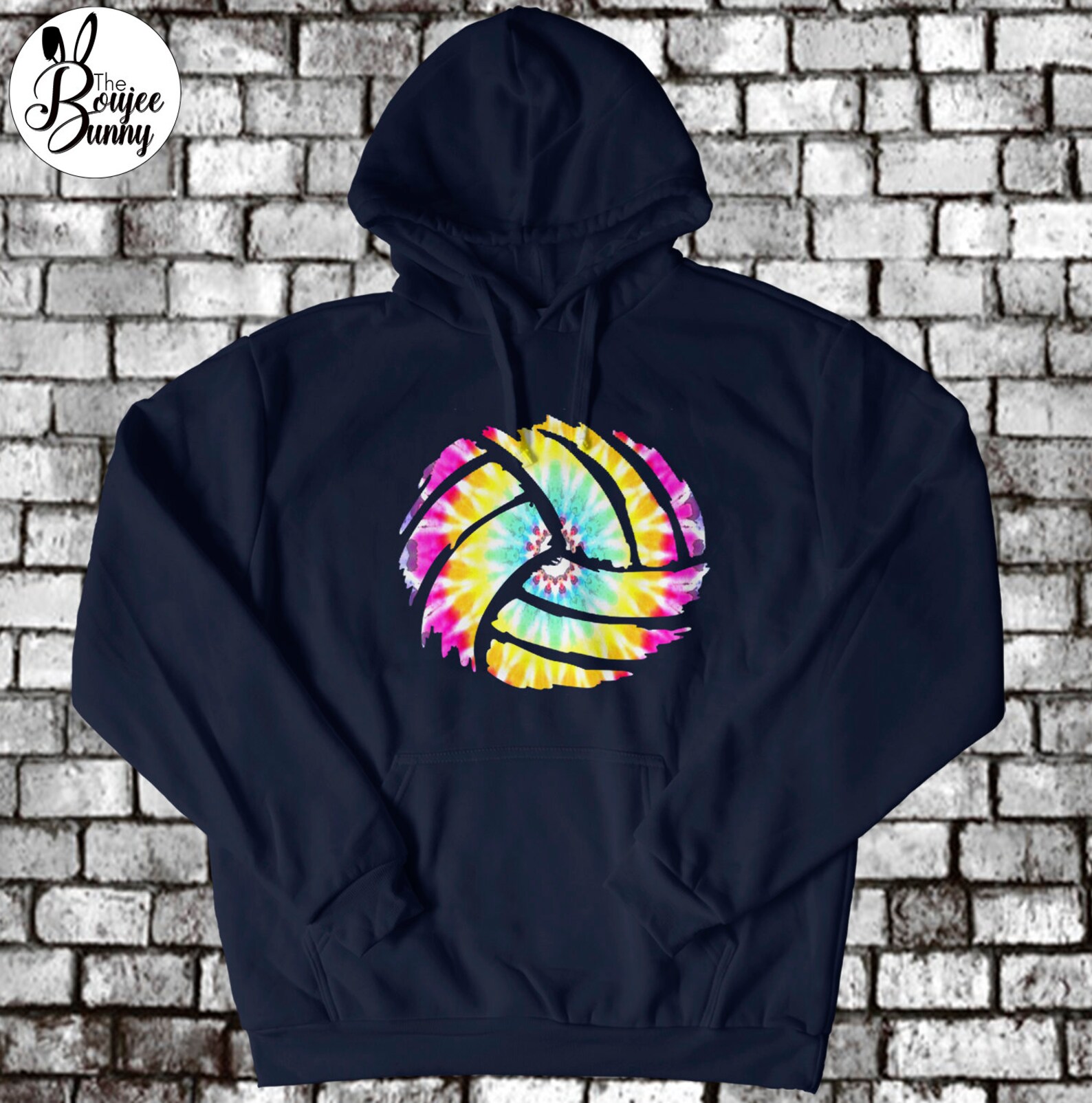 Volleyball Gift / Tie Dye Volleyball / Volleyball Hoodie / Teen