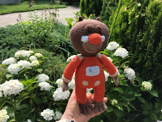 Moon Baboon inspired Crochet Doll Amigurumi stuffed España