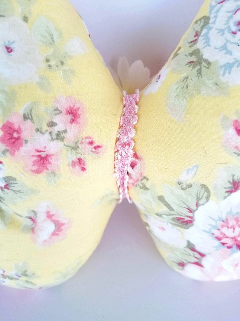 2 butterfly embellishment plush butterfly stuffed Etsy