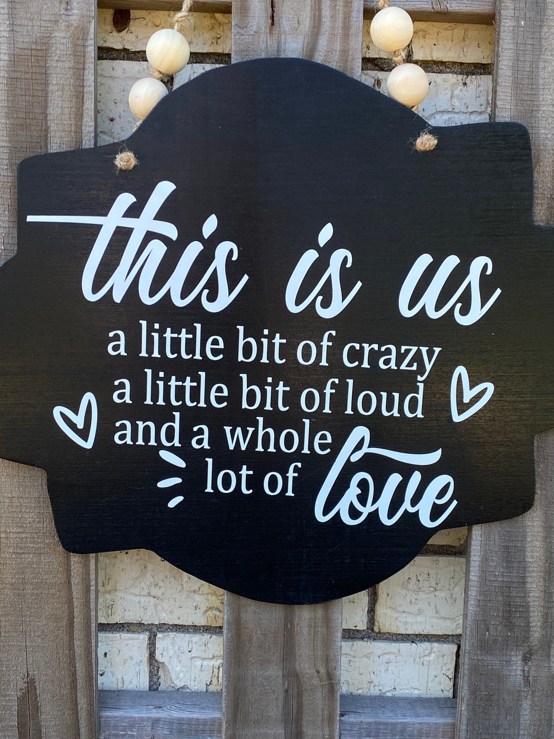 This is Us Sign Wood Wall Sign Farmhouse Wall Decor This Etsy