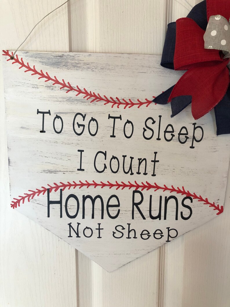 Baseball Wall Decor Baseball Boys Room Nursery Decor Sports Etsy