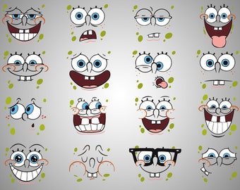 Download Spongebob svg | Etsy