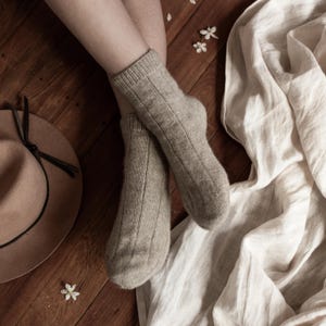 Stickmönster för linjära sockor
