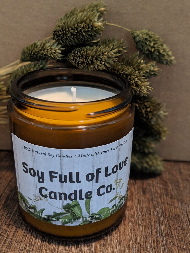 100 Pure Soy Essential Oil Candles Etsy UK