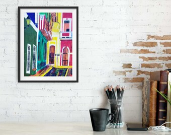 Old San Juan Art Etsy