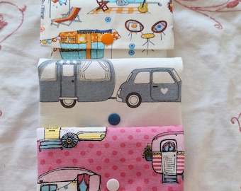 Taschentuchtäschchen genäht Camping Wohnmobil Taschentuch Hülle genäht Täschchen Verpackung Papiertaschentuch romantisch KleineSeligkeiten