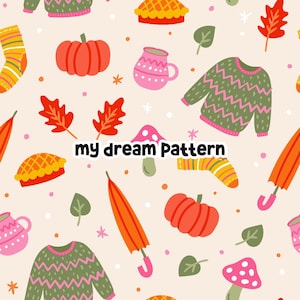 Herbst Musterdesign Herbst Seamless File
