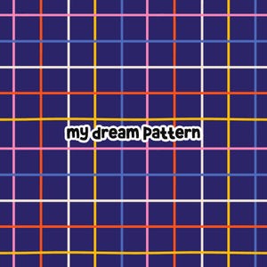 Colorful Grid Seamless Pattern Grid Seamless Repeat Pattern.