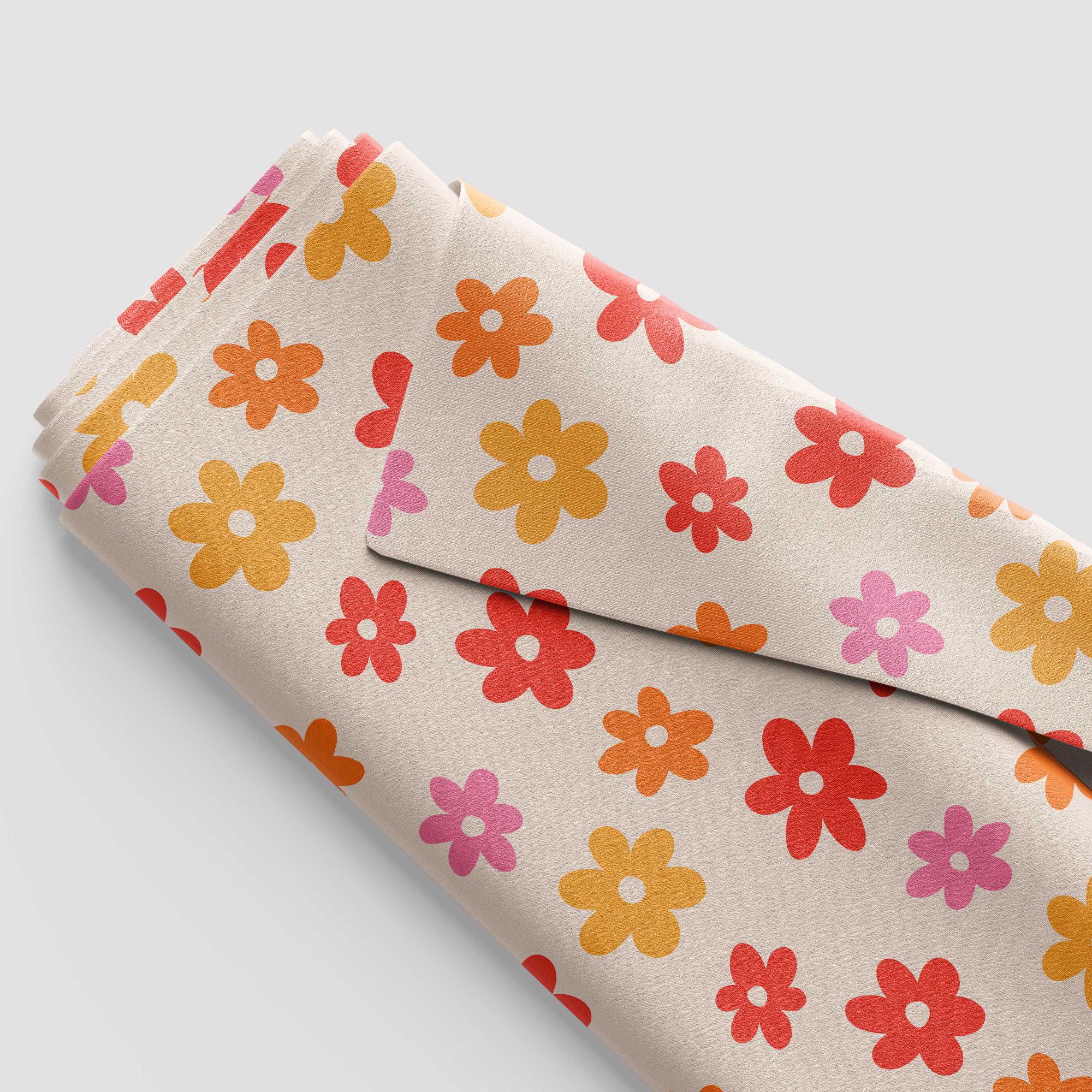 Retro Floral Seamless Pattern Retro Floral Seamless Design Floral Retro ...