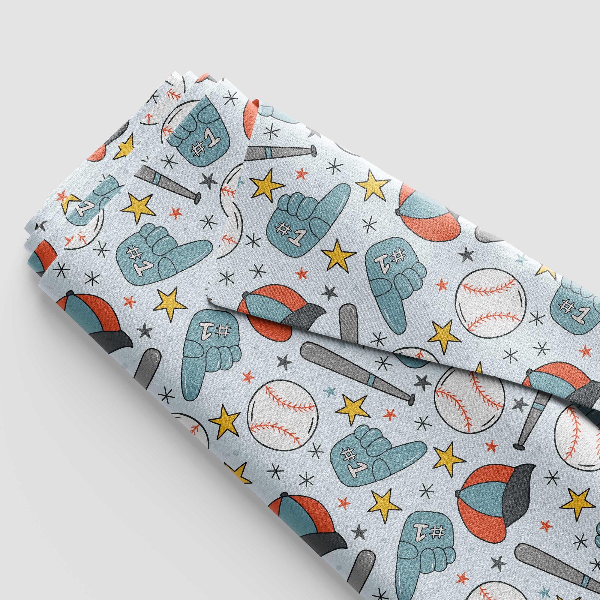 Baseball Seamless Pattern, Retro Design (digital Paper) - Etsy