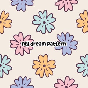 Vintage Floral Seamless Pattern Spring Summer Flowers Seamless File.