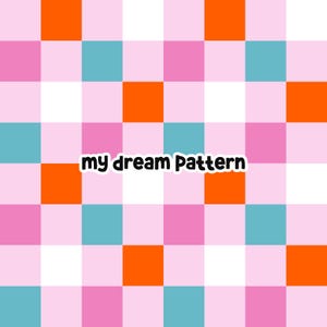 Summer Checkered Seamless File Pink Checkerboard Seamless Repeat Pattern