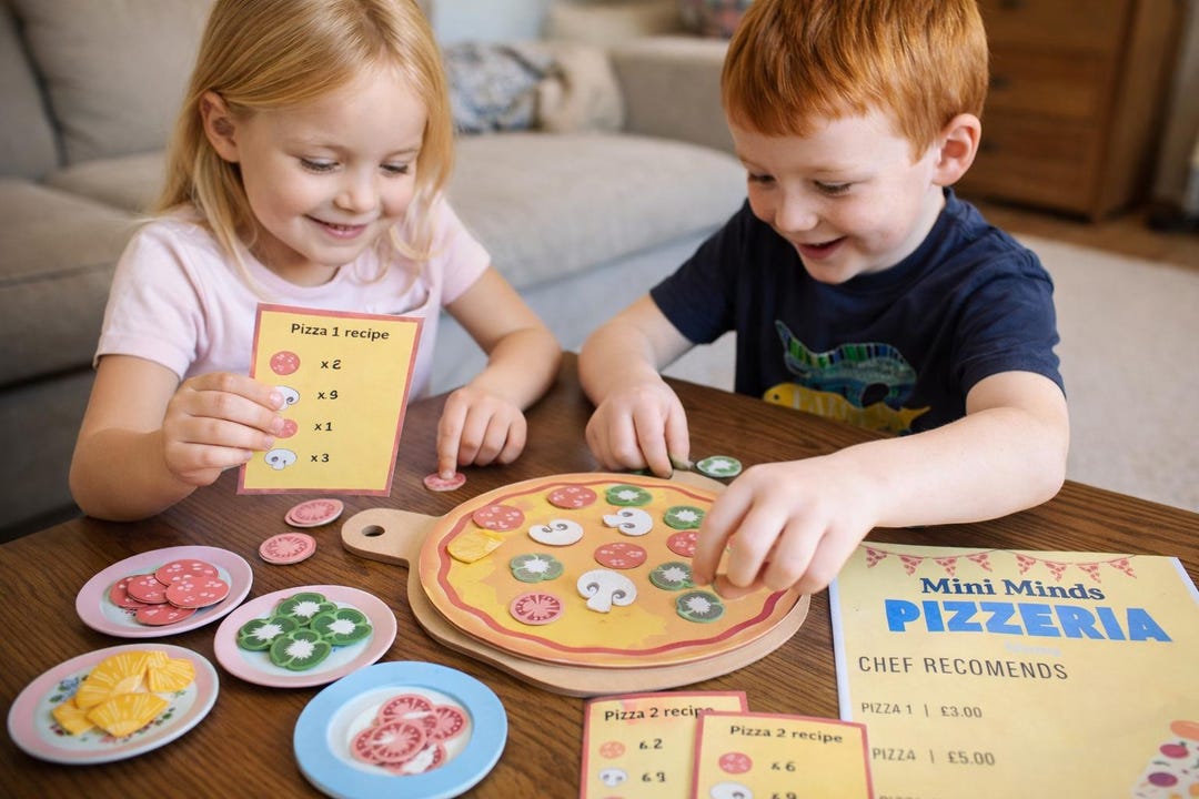 Preschool Pizza Counting Game - Number Recognition, Subitising Activity ...