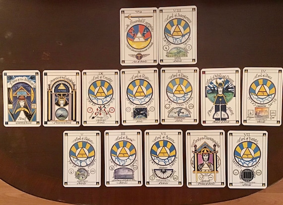The Magickal Tarot by Anthony Clark, 1992, Tarot Cards, Tarot 