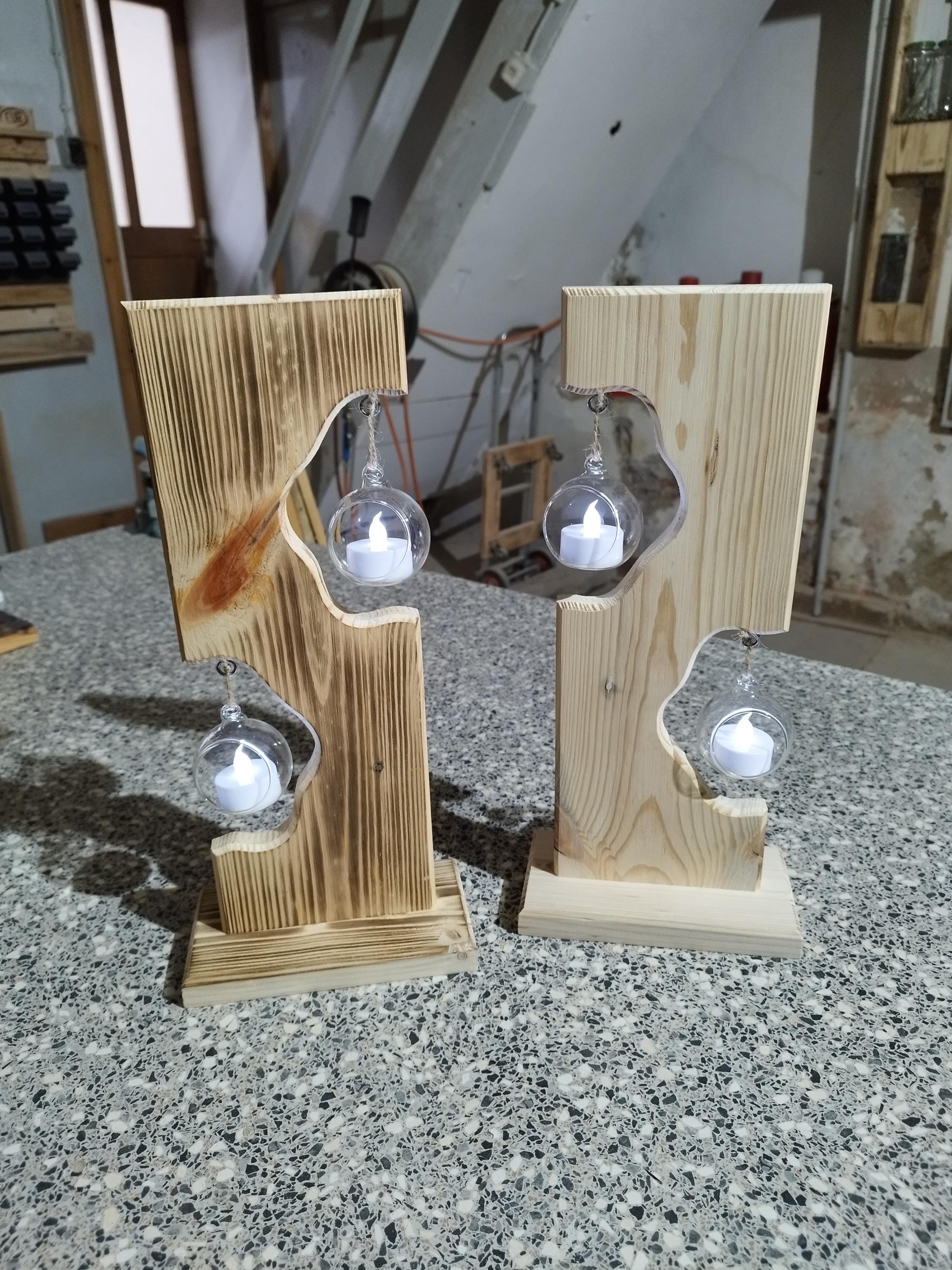 Doppeltes Windlicht