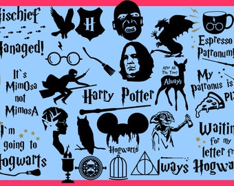 Download Hogwarts svg | Etsy