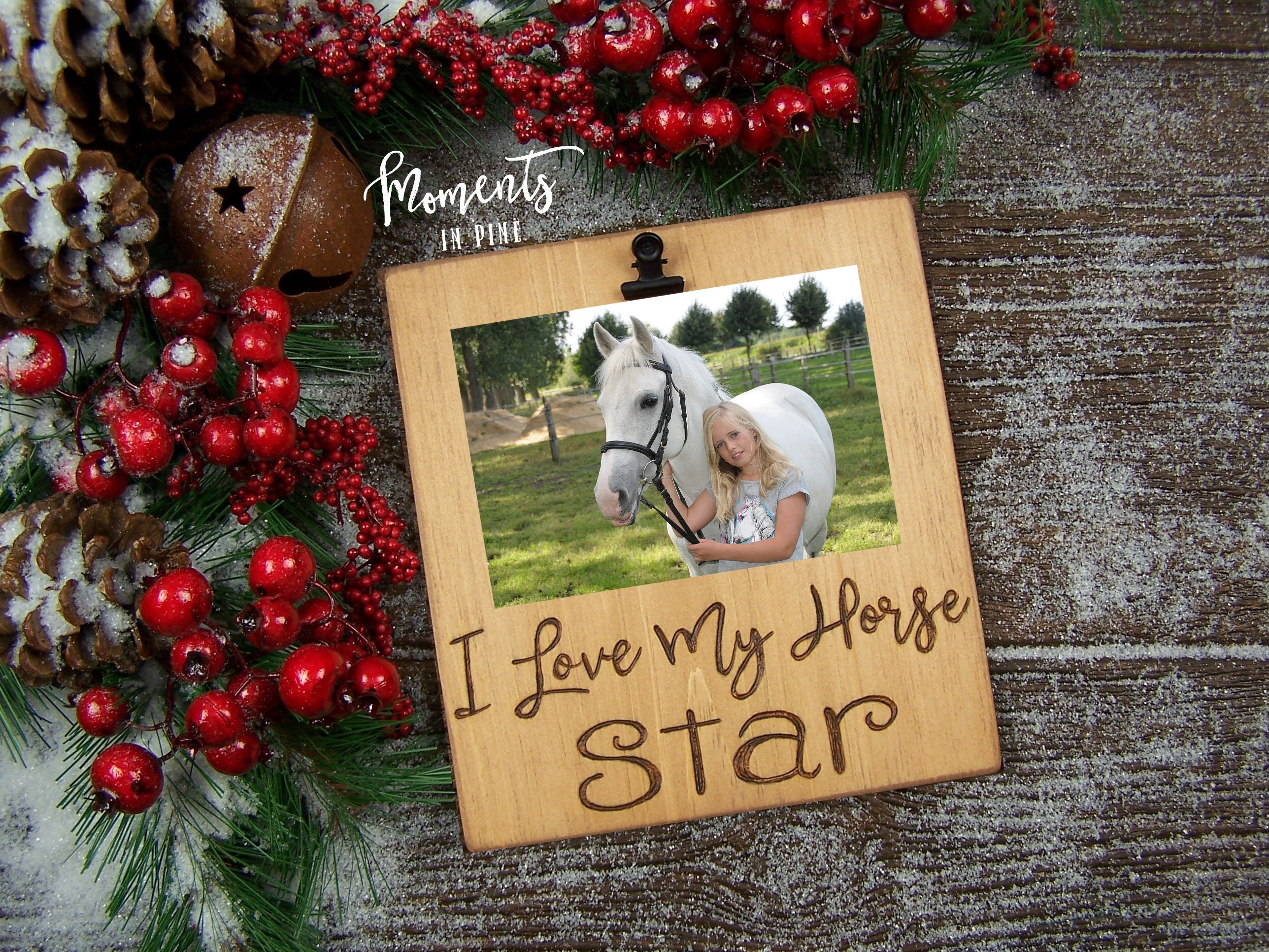 Christmas Gift For Horse Lovers Personalized Horse Gifts Etsy