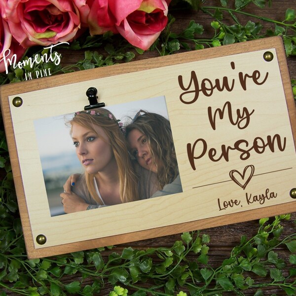 My Person Picture Frame Etsy