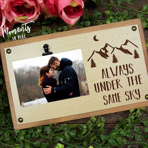 Long Distance Gift for Him, Long Distance Boyfriend Gift, Couples Gift, Long Distance Relationship Gift for Her, Long Distance Picture Frame