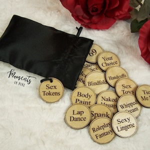 Sex Tokens, Dirty Valentine's Day Gift for Him Her Naughty Gift ...