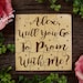 Prom Proposal Puzzle Reveal Sign Announcement Prom Invitation Will You ...