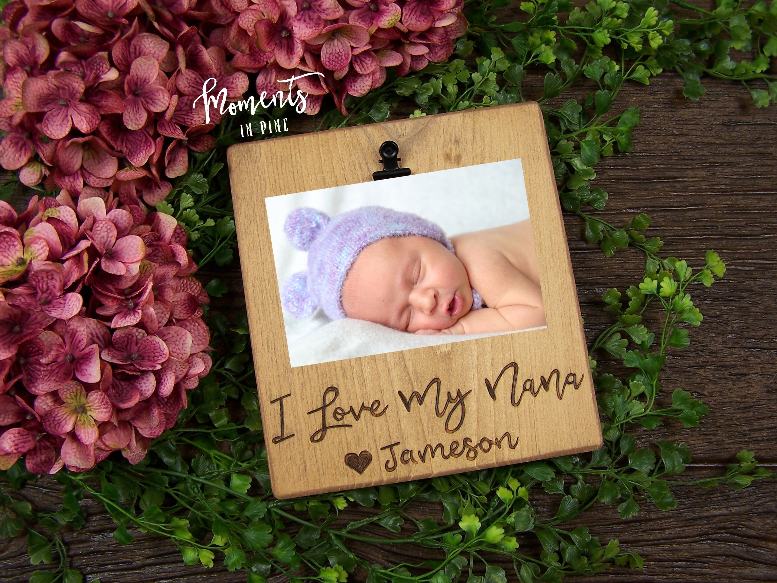 Nana Frame I Love My Nana Picture Frame Personalized Nana Etsy