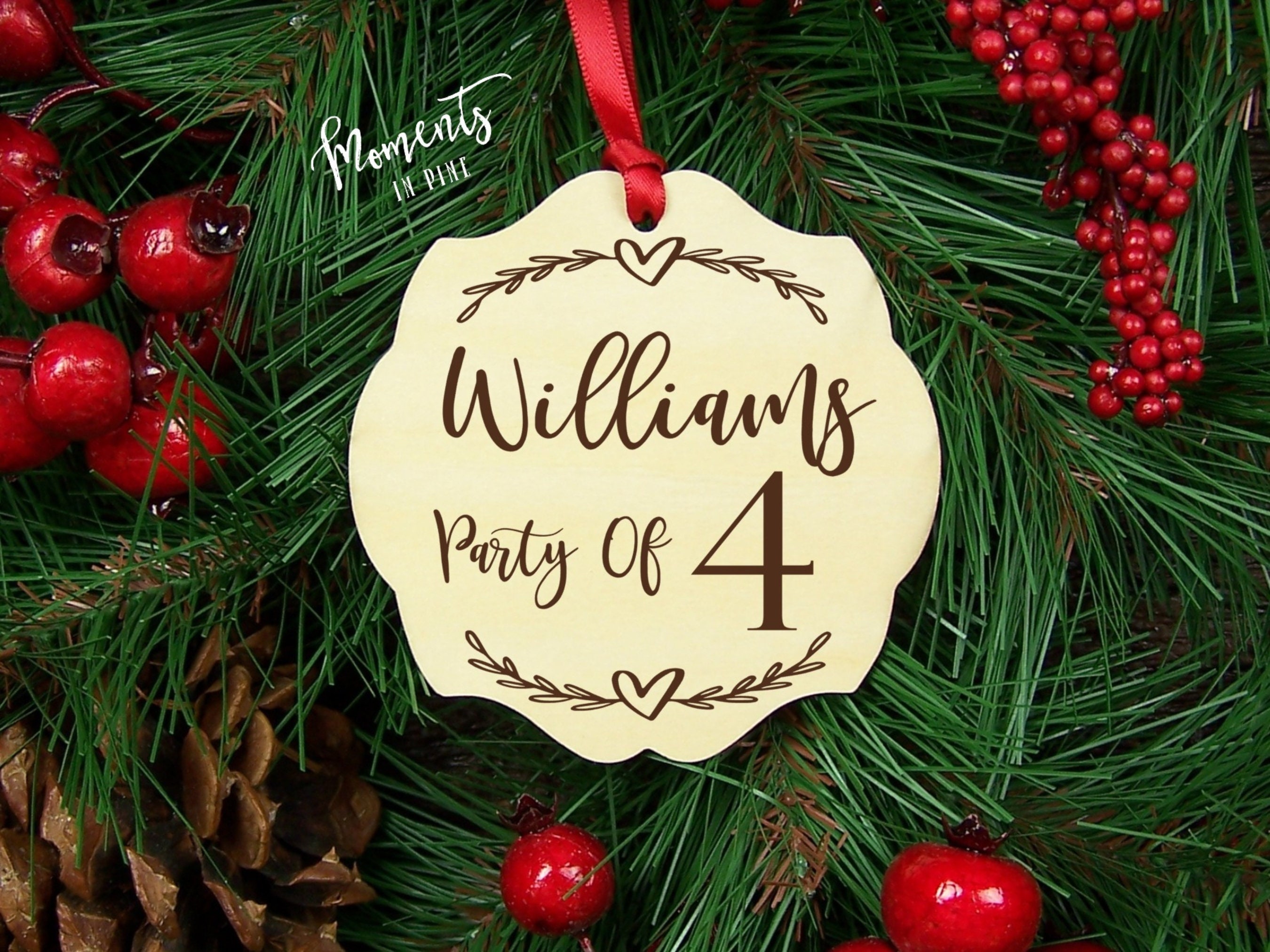 Personalized christmas ornaments under $5 Clearance