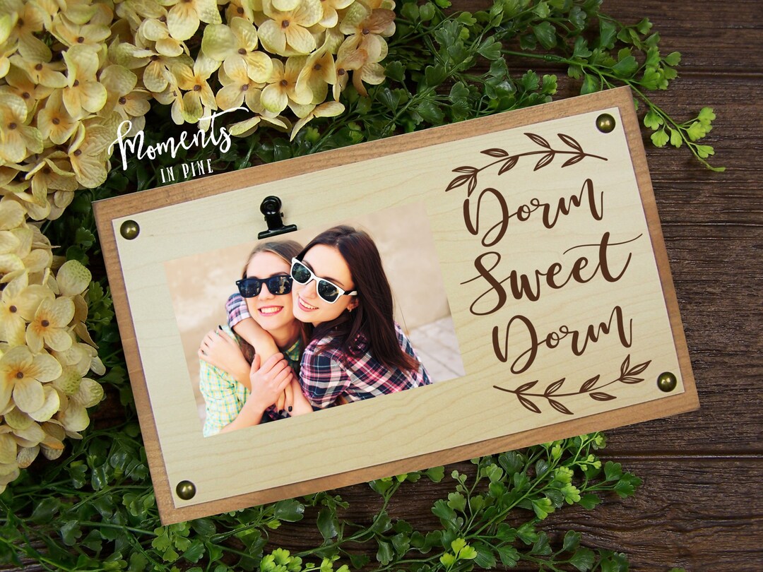 Roommate Picture Frame College Dorm Decor New Roommate Gift Etsy