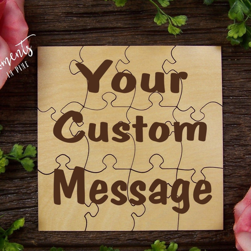Personalized Puzzle - Etsy