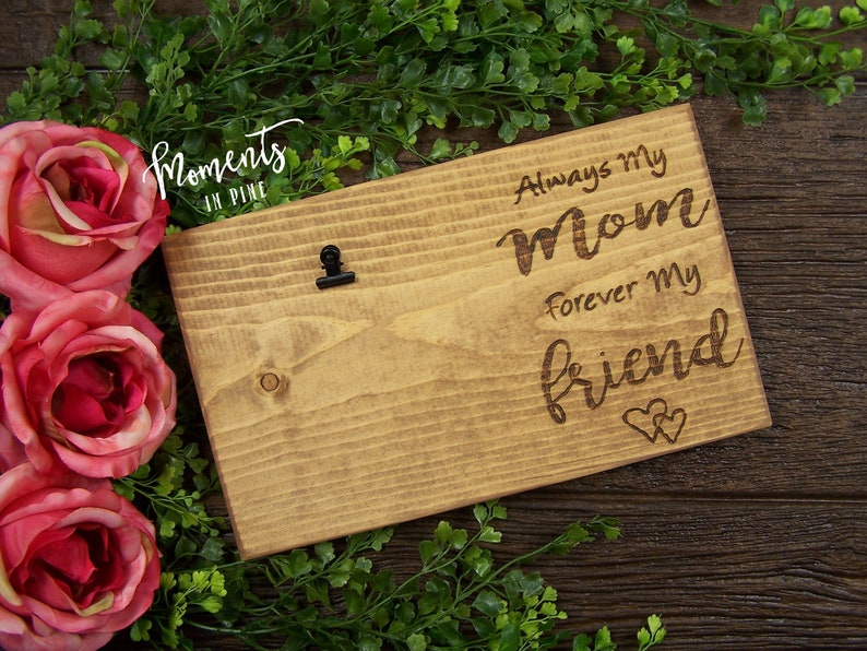 Mother of the Groom Gift From Son Mom Picture Frame Mother of the Bride Gift from Daughter Mom Photo Frame Mom Wedding Gift from Bride