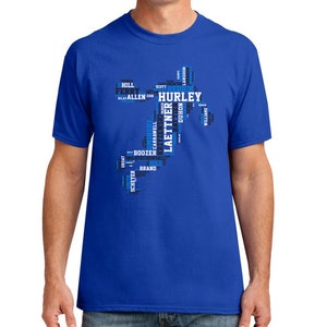 Duke Basketball Top 50 Greatest Players of All Time Shirt
