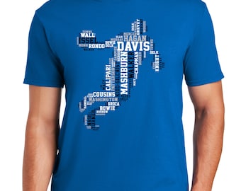 Kentucky Basketball Top 50 Greatest Players of All Time Shirt