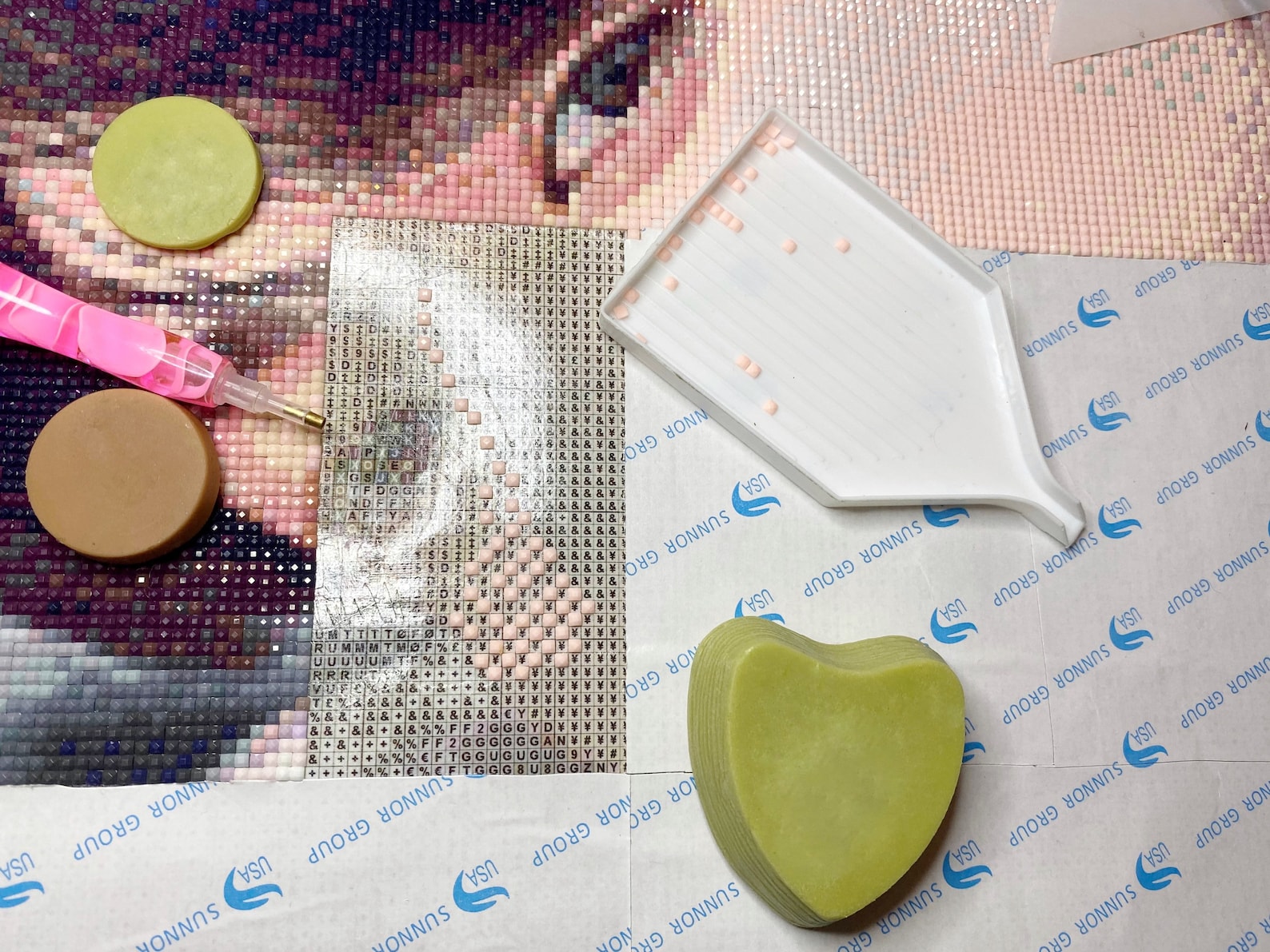 Waxy Sticky Wax Diamond Painting With Scents Etsy